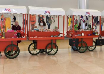 Mersin’de üretici kadınlar standları yıl sonuna kadar AVM’lerde olacak