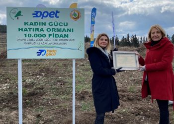 OPET Kadın Gücü Ormanları’nda 30 bin fidan yeşerecek