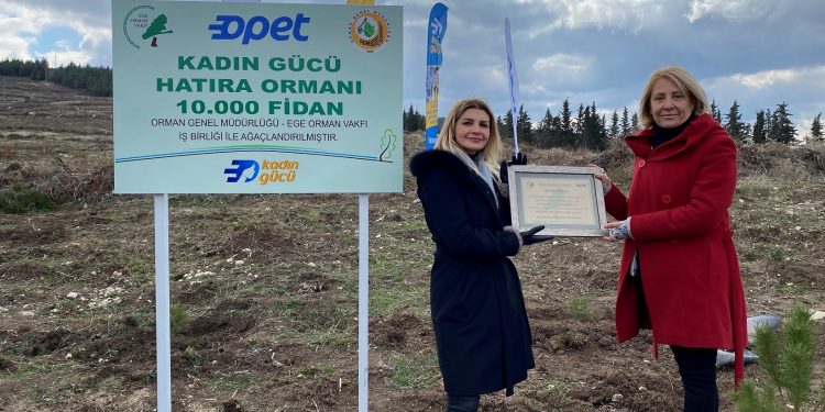 OPET Kadın Gücü Ormanları’nda 30 bin fidan yeşerecek