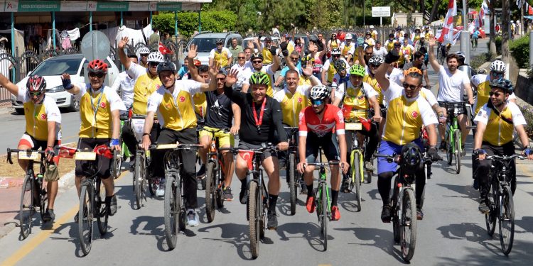 Mersin’de ‘Kleopatra Bisiklet Festivali’ başladı