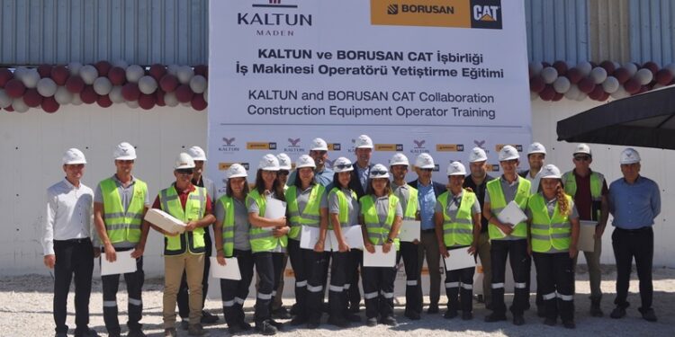 Kaltun Maden ve Borusan Cat Kadın iş makinesi operatör istihdamı için güçlerini birleştirdi