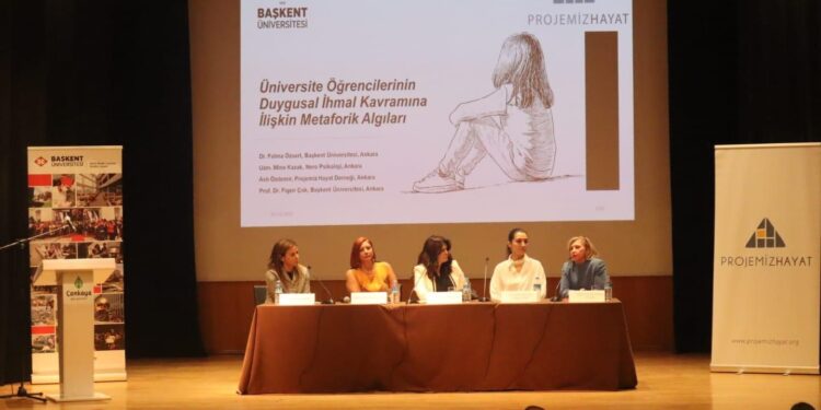 Projemiz Hayat Derneği ve Başkent Üniversitesi Çocuklarda Duygusal İhmal ile ilgili ortak etkinlik yaptı