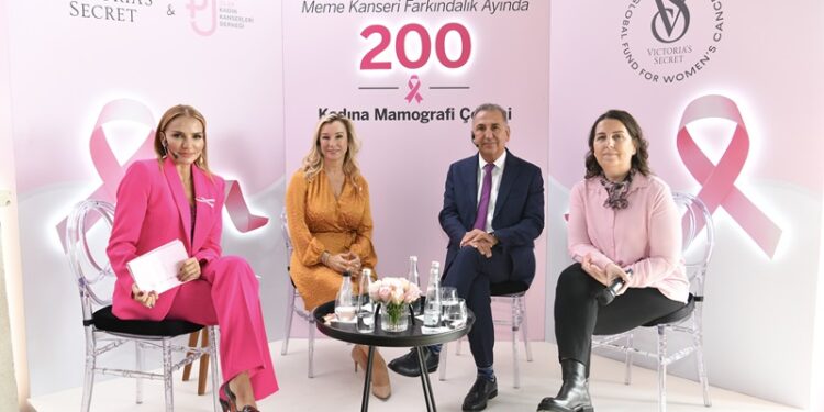 Victoria’s Secret Türkiye,bu yıl Pembe İzler Kadın Kanserleri Derneği’nden 200 Kadına ücretsiz mamografi desteği