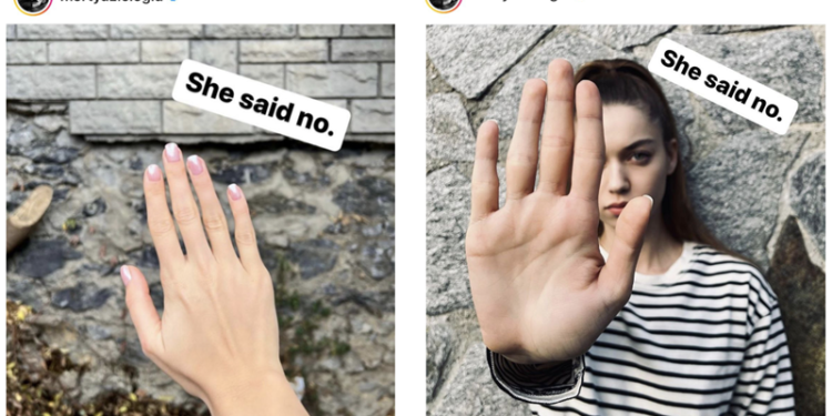 Yakın partner şiddetine karşı tek ses: She Said No!