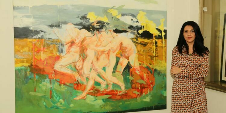 Ressam Sema Maşkılı Lüksemburg Sanat Ödülü organizasyonunda eserleriyle ikinciliğe layık görüldü