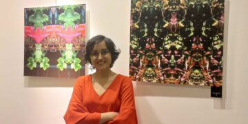 Ressam Gamze Gökçen’in “Fotoğrafın Sesi” sergisi açıldı