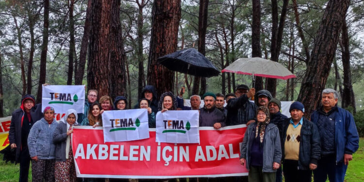 TEMA Vakfı’ndan Akbelen nöbeti’ne destek ziyareti