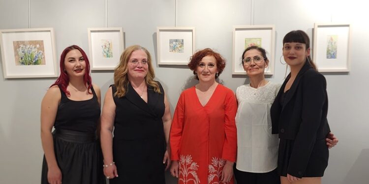 Sanatçı Bahar Kılıç kişisel sergisi açıldı