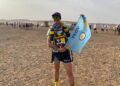 Marathon Des Sables’a katılan ilk Türk kadını Seda Nur Çelik  Depremden etkilenen çocuklar için Sahra Çölü’nde koştu