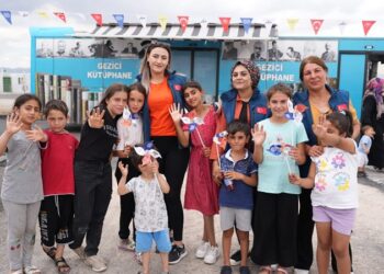 ILO’dan Adıyaman konteynır kentteki çocuklara farkındalık ve moral etkinliği