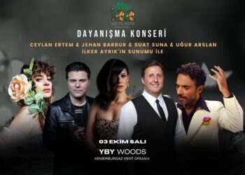 YBY Woods’ta şarkılar bu kez depremin yaralarını sarmak için söylenecek