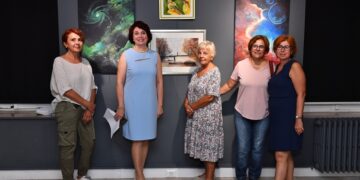 Sema Tüfekçi’nin ‘Suyun Dansı’ resim sergisi