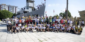 2.Kleopatra Bisiklet Festivali’nde bisikletliler pedal çevirdiler