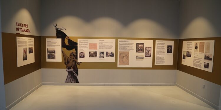 Cumhuriyet yolunda milli mücadele sergisi cumhuriyetin kalbinde açıldı