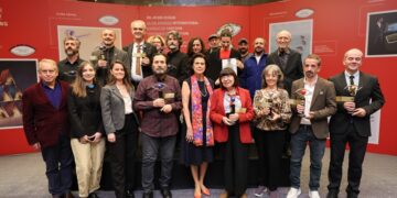 39. Aydın Doğan Uluslararası karikatür yarışması’nın kazananları ödüllerini aldı