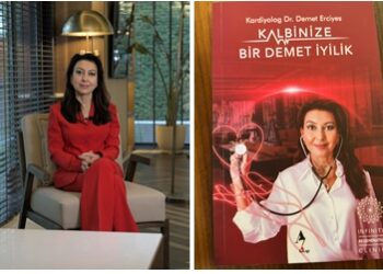 Kardiyoloji Uzmanı Dr. Demet Erciyes’in “Kalbinize Bir Demet İyilik” Adlı Kitabı çıktı!