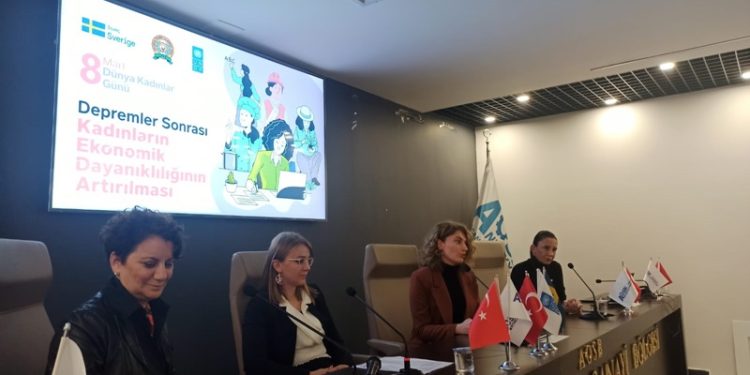 UNDP’nin Dünya Kadınlar Günü kutlamalarına kadınların deprem toparlanma sürecindeki direnci damga vurdu