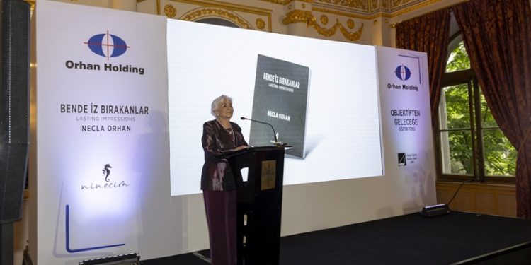 Necla Orhan’ın Fransız Sarayı’nda ‘İz Bırakan’ Lansmanı