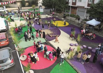 Sokaklar çocuklar için dönüşüyor