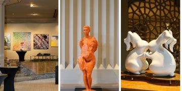 Sanatçılar, Grand Hyatt İstanbul çatısı altında Grand Art Collective sergisinde bir araya geldi