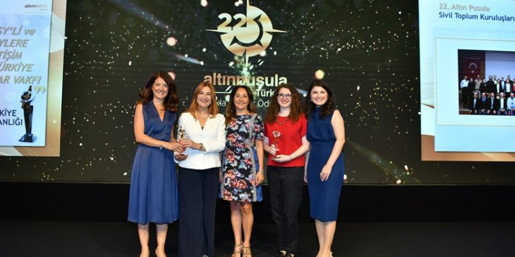 Türkiye Spastik Çocuklar Vakfı’na Altın Pusula!