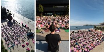 Galataport İstanbul’da rıhtımda yoga serisi başladı