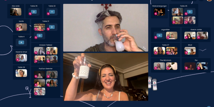 Mehmet Ali Alabora ve Meltem Cumbul gather-in platformunda meyhane elsewhere’de buluştu!