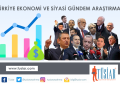 “Türkiye ekonomi ve siyasi gündem araştırması”