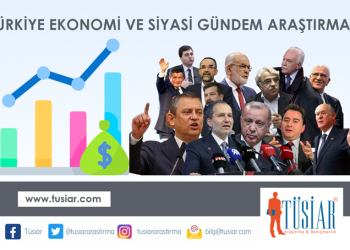 “Türkiye ekonomi ve siyasi gündem araştırması”