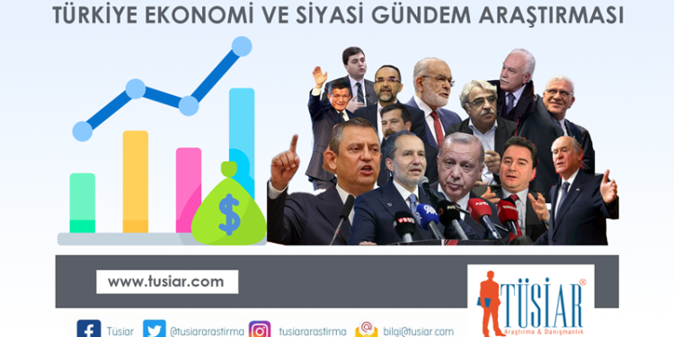 “Türkiye ekonomi ve siyasi gündem araştırması”