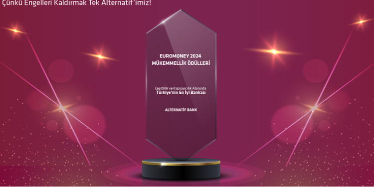 Alternatif Bank, Euromoney tarafından çeşitlilik ve kapsayıcılık alanında Türkiye’nin en iyi Bankası seçildi
