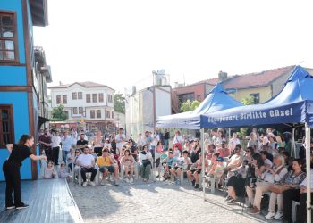 Odunpazarı’nda açık havada Pantomim gösterisi