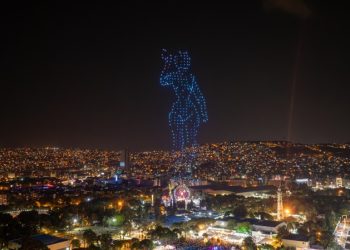 93. İEF’de dron gösterisi büyüledi