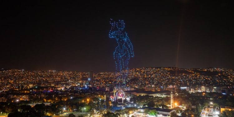 93. İEF’de dron gösterisi büyüledi