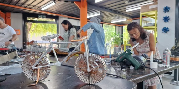 Eskişehir’de kadınların hayalleri sanat eserine dönüştü