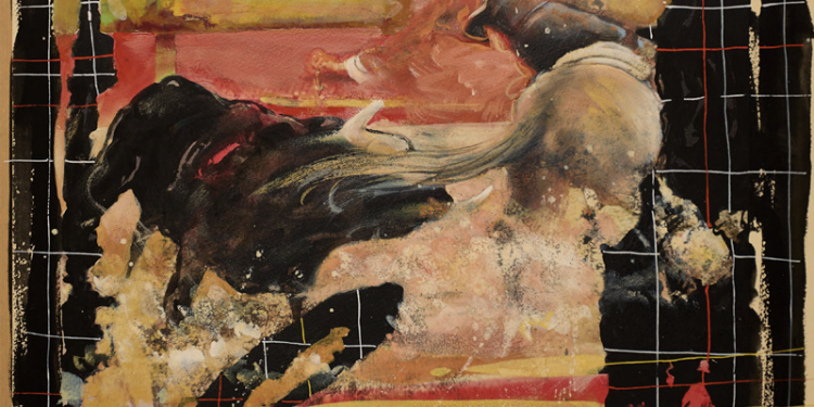 François Garcia-Panzani’nin Leyhte veya Aleyhte – ‘ For or Against, ‘ adlı resim sergisi Yiğit Yazıcı Atölyesinde