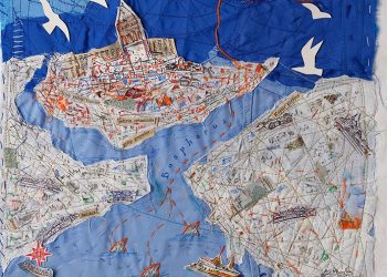 Mehlika Hilal Kırca’nın yaptığı afiş ‘İstanbul’un renklerini’ yansıtıyor