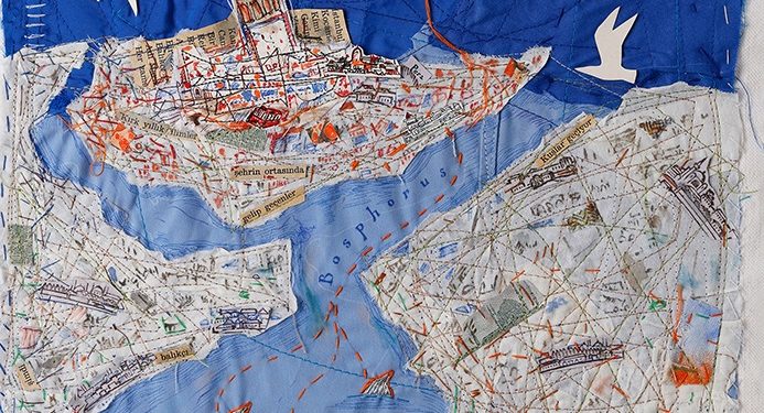 Mehlika Hilal Kırca’nın yaptığı afiş ‘İstanbul’un renklerini’ yansıtıyor