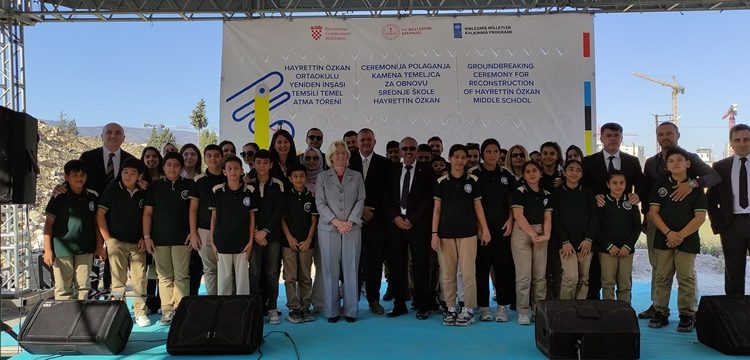 UNDP, depremin yıktığı Hatay’da Hırvatistan’ın finansal desteğiyle kapsayıcı bir okulun yeniden inşasını başlattı