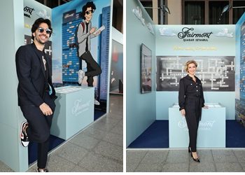Robin Yayla ve Fairmont Quasar Istanbul’un Yaratıcı Buluşması Contemporary Istanbul’da