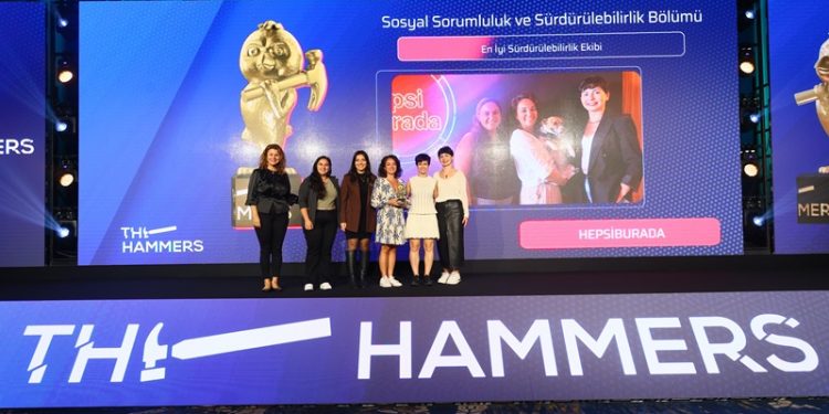 Hepsiburada, HepsiTürkiye’den programıyla “En İyi Sürdürülebilirlik Ekibi” ödülünün sahibi oldu