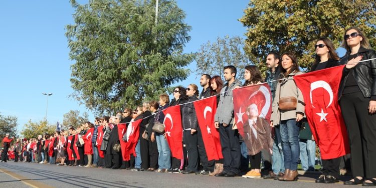 10 Kasım’da “9’u 5 geçe Ata’ya Saygı Zinciri” Oluşacak