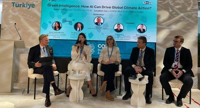 SKD Türkiye, COP29’da “Yeşil Zeka” Paneli yapay zekanın iklim eyleminde gücünü vurguladı