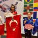 Konya Büyükşehir Belediyesporlu Fatma Azra Kurt Balkan Şampiyonu oldu