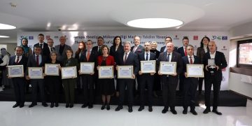 “Avrupa Yönetişim Mükemmelliği Markası” Eskişehir Büyükşehir Belediyesi’ne