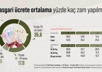 Araştırma: Türk Halkının Asgari Ücret Zam Beklentisi açıklandı!