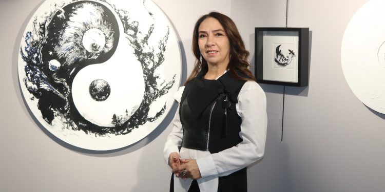 Günsu Saraçoğlu’nun ReBirth, denge “SİZ” siniz! Sergisi açıldı