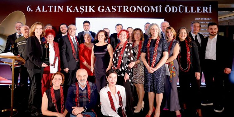 6. Altın kaşık gastronomi ödülleri sahipleri ile buluştu