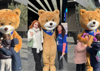 KAÇUV’un maskotu Tarço  İstanbul’u dolaşarak “sevgi dağıttı”