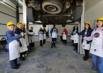 Muğlalı kadınlar taşıtların ustası oluyor